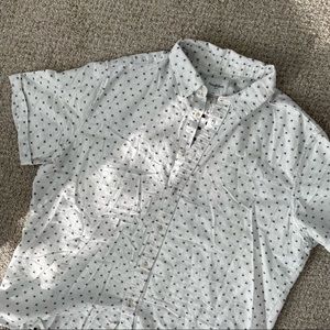 Goodfellow & Co Short Sleeved White Shirt